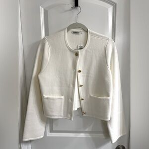 NWT Abercrombie LuxeLoft Crew Sweater Jacket